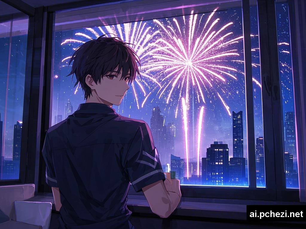 烟花下的数码之恋