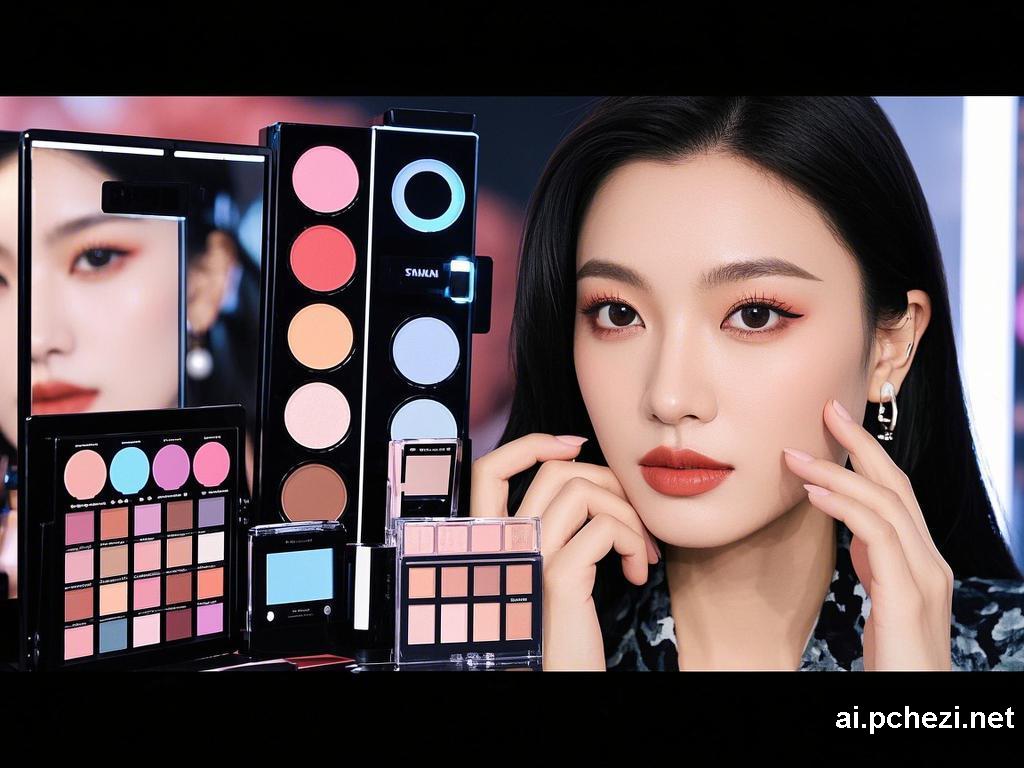 直播里的美妆与艺术之美
