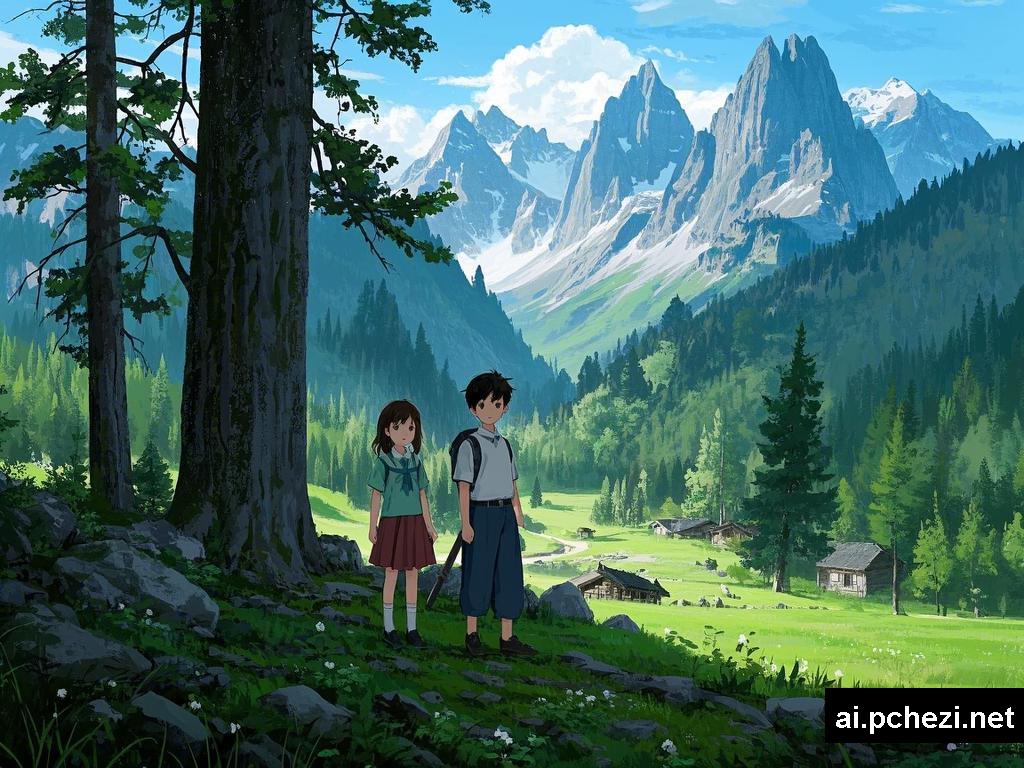 《艺术世界里的山林情长》