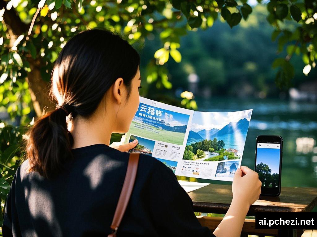山水间的浪漫邂逅