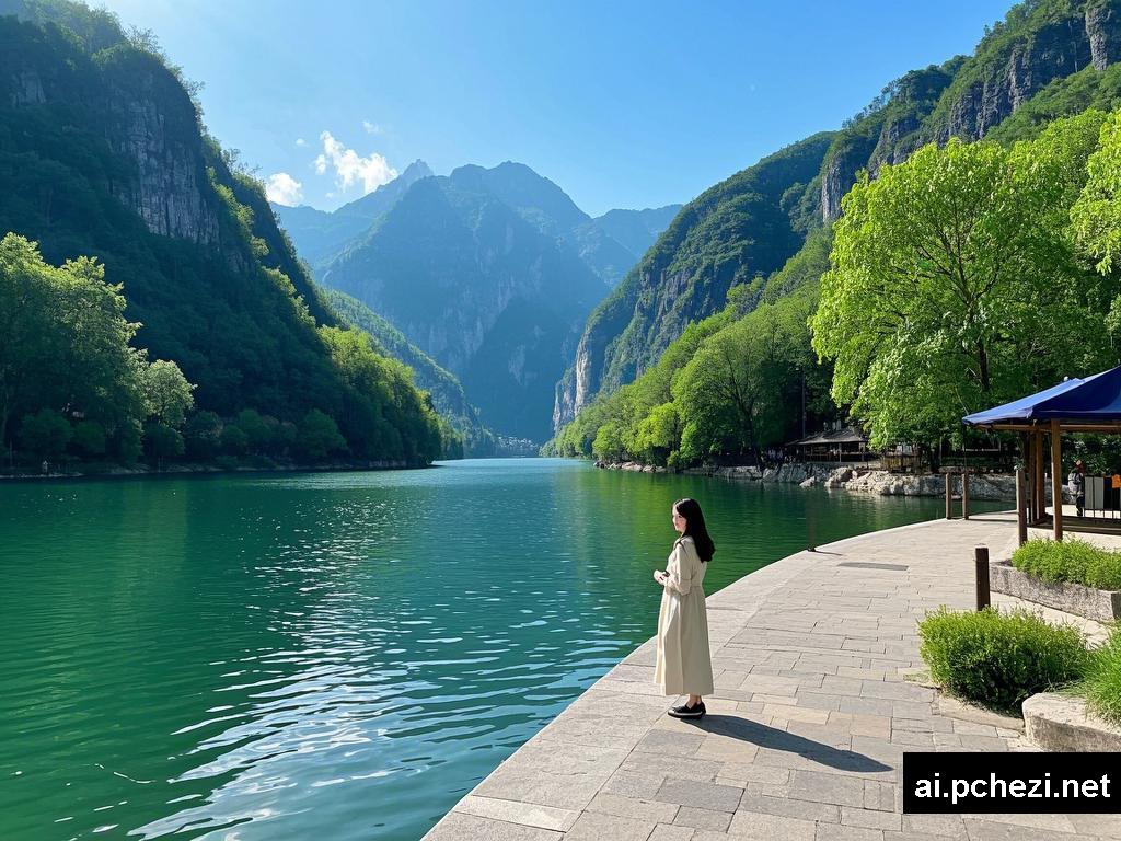 山河间的浪漫邂逅