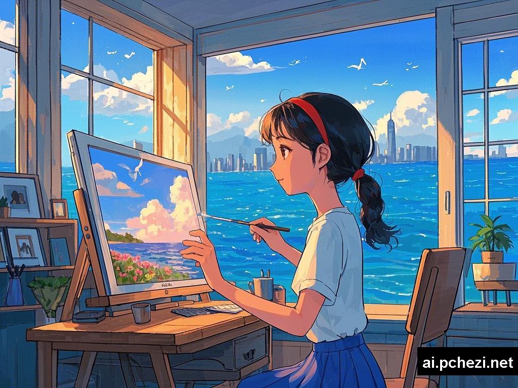 插画世界里的浪漫海洋