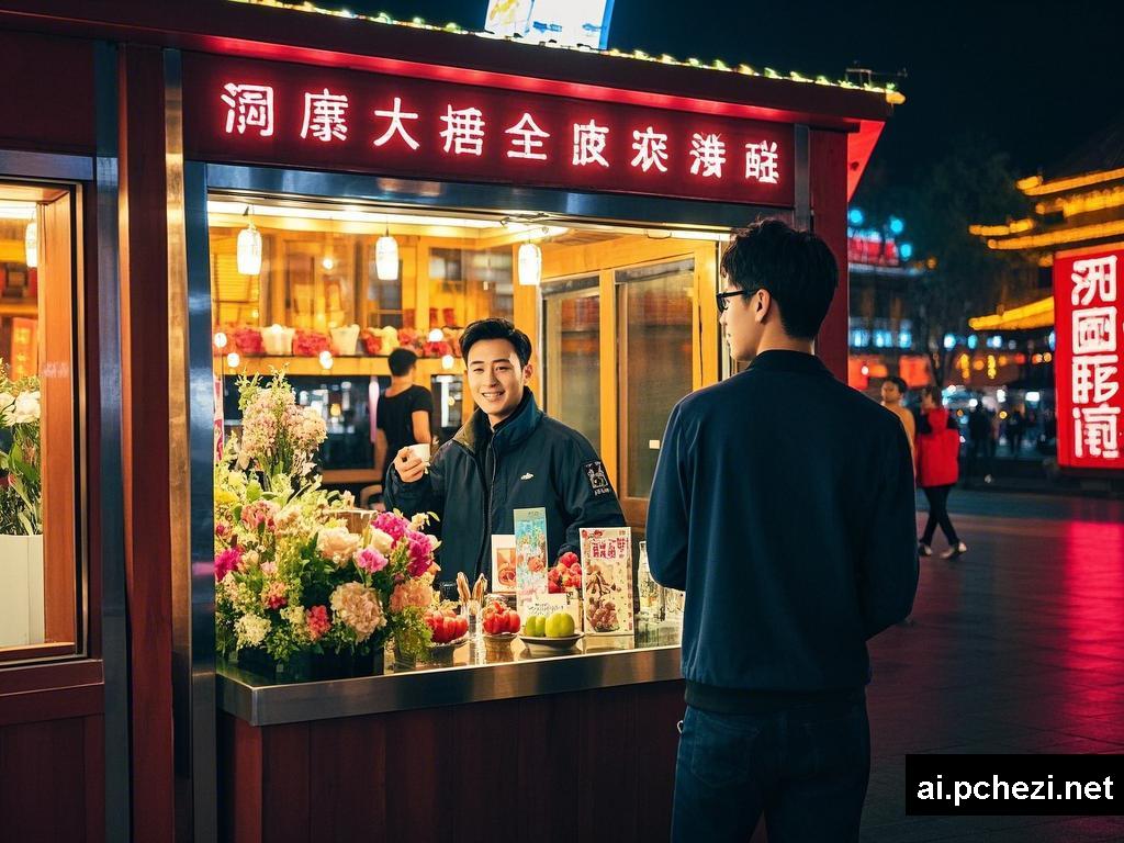 大唐不夜城畔的浪漫商机
